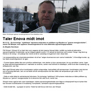VVS Aktuelt 06.12.10 - Taler Enova midt imot VVS Aktuelt 06.12.10 - Taler Enova midt imot