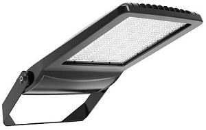 Flombelysning - Wimpel Marine lyskaster 400W LED IP66 sort - landingssideX-
